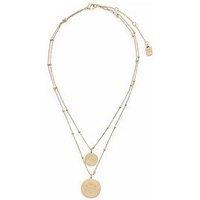Lauren By Ralph Lauren Lauren Ralph Lauren Gold Double Row Crest Necklace