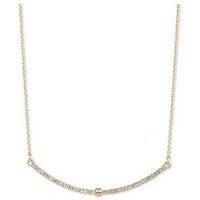 Lauren By Ralph Lauren Lauren Ralph Lauren Gold Crystal Frontal Necklace