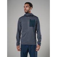 Montane Mens Protium Hooded Full Zip Stretch Fleece Jacket - Navy