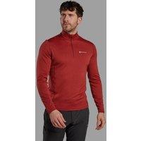 Montane Mens Dart 1/4 Zip Top - Red