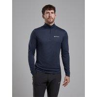Montane Mens Dart 1/4 Zip Top - Navy