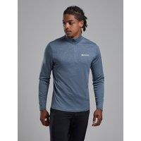 Montane Mens Dart 1/4 Zip Top - Blue