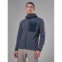 Montane Mens Khamsin Lite Hooded Shell Jacket - Grey