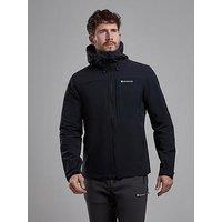 Montane Mens Tenacity Xt Hooded Shell Jacket - Black