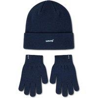 Levi'S Boys Classic Beanie Set - Blue