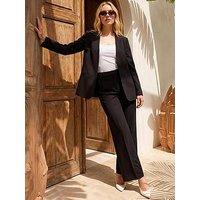 Roman Edge To Edge Blazer - Black