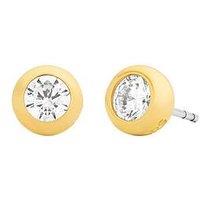 Michael Kors Women'S Bezel-Set Solitaire Stud Earrings, Mkj8661710