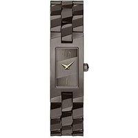 Armani Exchange Two-Hand Brown Stainless Steel Watch