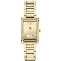 Emporio Armani Two-Hand Gold-Tone Watch
