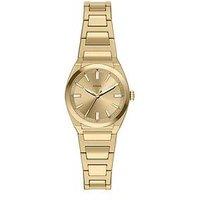 Fossil Everett Three-Hand Gold-Tone Stainless Steel Watch