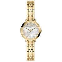 Fossil Jacqueline Three-Hand Gold-Tone Stainless Steel Watch
