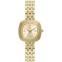 Fossil Genevive Three-Hand Gold-Tone Stainless Steel Watch