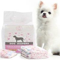 Living And Home 30Pcs All-Absorb Disposable Female Dog Diapers Xs - Small