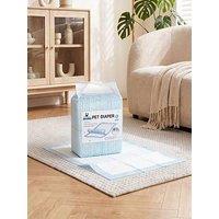 Living And Home 40Pcs Disposable Pet Toilet Training Pads Animal Hygiene Pads 60 X 60 Cm