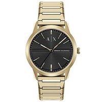 Armani Exchange Three-Hand Gold-Tone Stainless Steel Watch (Ax2650)