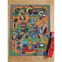Hot Wheels Travel Digital Printed Rug