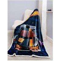 Hot Wheels Motorway Digital Sherpa Back Fleece