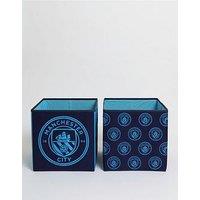 Manchester City Score Storage Cubes 2 Pack