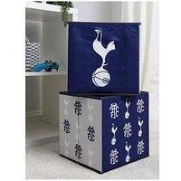 Tottenham Hotspur Fc Tottenham Hotspur Emblem Storage Cubes 2 Pack