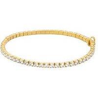 Michael Kors Stretch Tennis Bracelet - Gold