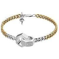 Armani Exchange Men'S Stainless Steel Id Bracelet, Axg0183710