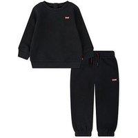 Levi'S Baby Boys Sweat & Jogger Set - Jet Black