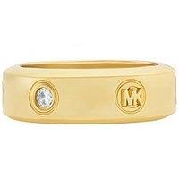 Michael Kors Stone Station Ring - Gold