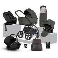Silver Cross Cove 2 Ultimate 360 Family Bundle Pewter - Iconic Black