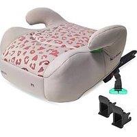 My Babiie Mbcsb20 Booster R129 Car Seat With Isofix - Pink Leopard