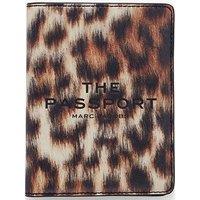 Marc Jacobs The Passport Leopard Print Case - Brown