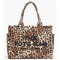 Marc Jacobs Leopard Print Tote Bag - Brown