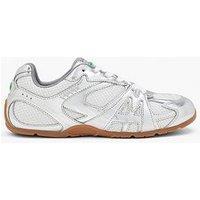 Marc Jacobs The Metallic 72 Spring Sneaker - Silver
