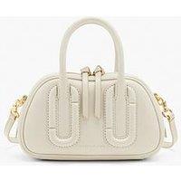 Marc Jacobs The Micro Bauletto Top Handle Bag - Cream