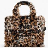 Marc Jacobs The Small Leopard Print Tote Bag - Brown