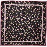 Marc Jacobs Floral Silk Scarf