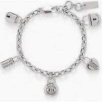 Marc Jacobs Padlock Charm Bracelet - Silver
