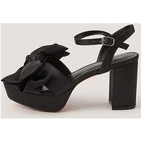 Monsoon Grace Satin Bow Platform