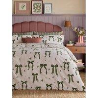 Furn Belle Stripe Duvet Set Evergreen