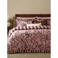Furn La Vie En Bows Duvet Set Mocha