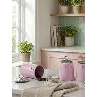 Salter Retro 3Pc Canister Set Pink