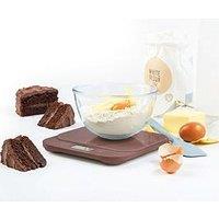 Salter British Bakes Waterproof Brown Scale