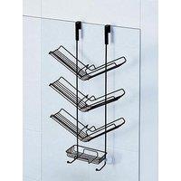 Showerdrape Atrium 3 Tier Hanging Black Shower Caddy