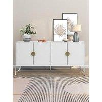 Cosmoliving By Cosmopolitan Asia 4 Door Sideboard Cabinet