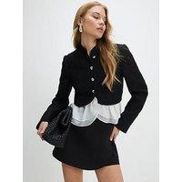 River Island Wrap Easy Core Skort - Black