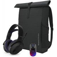 Lenovo Backpack, Mouse, Headset Bundle