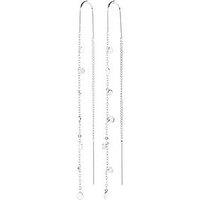 Pilgrim Baylen Chain Earrings - Silver-Plated