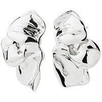 Pilgrim Solari - Waterproof Earrings Silver-Plated