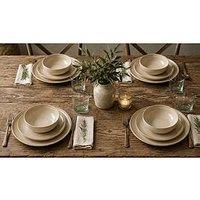 Waterside 12Pc Reactive Lipped Dinner Set