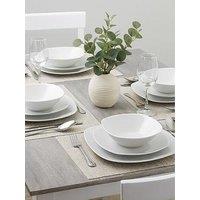 Waterside 12Pc Everyday Square Dinner Set