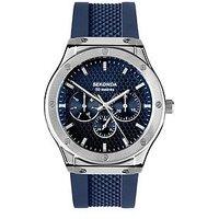 Sekonda Mens Titan Multifunction Analogue Watch - Blue